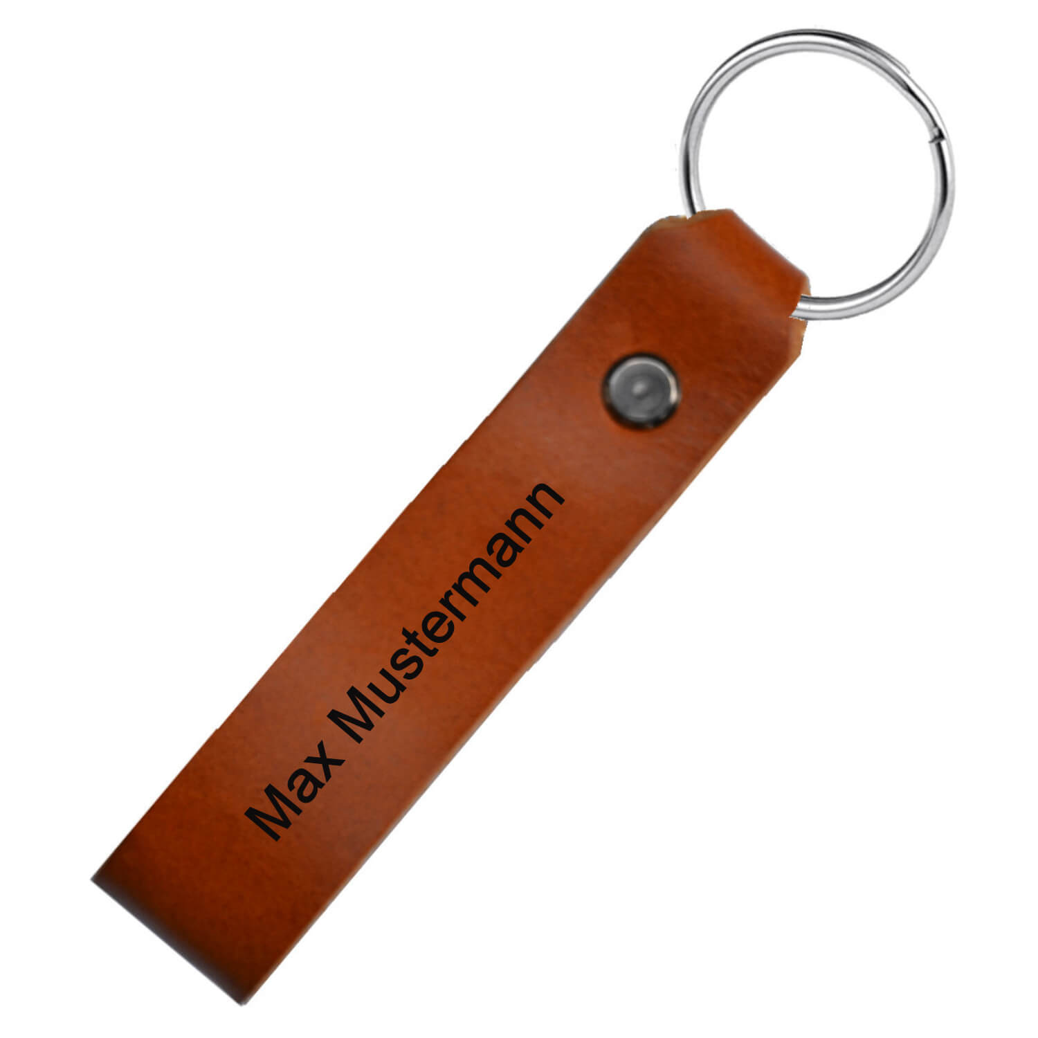 Personalisierte Schlüsselanhänger aus Leder mit Gravur