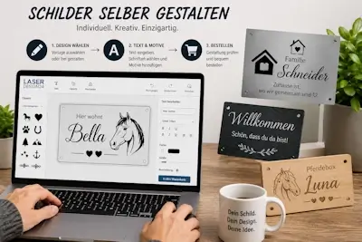 Schilder selber gestalten