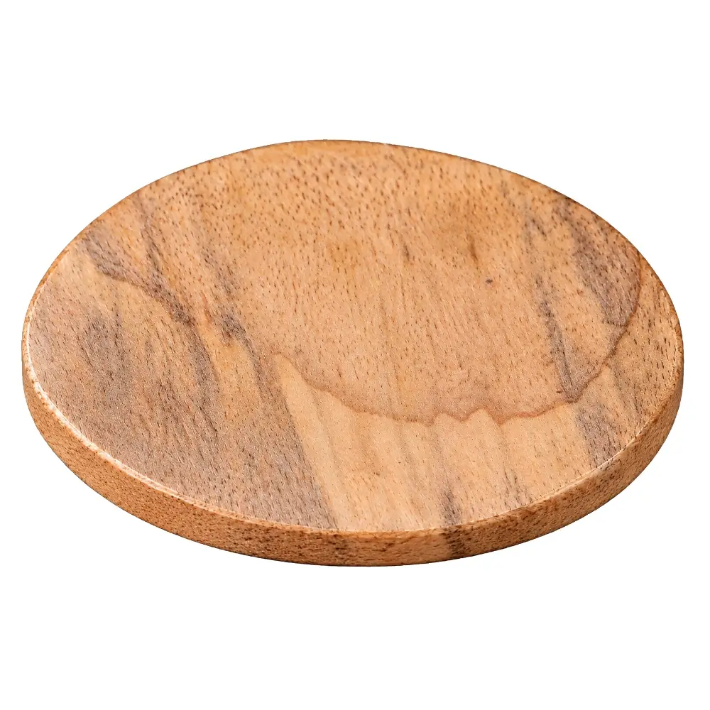 Holz Untersetzer mit Gravur Maße: ca. 100x100 mm